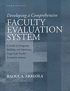 Cover of Developing a Comprehensive Faculty Evaluation System